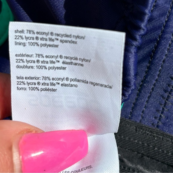 NWOT SPEEDO Women’s One Piece PowerFLEX Eco Bathing Suit Size 10 - Picture 6 of 7